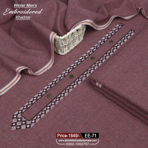 MEN EMBROIDERY KHADDAR EE-71