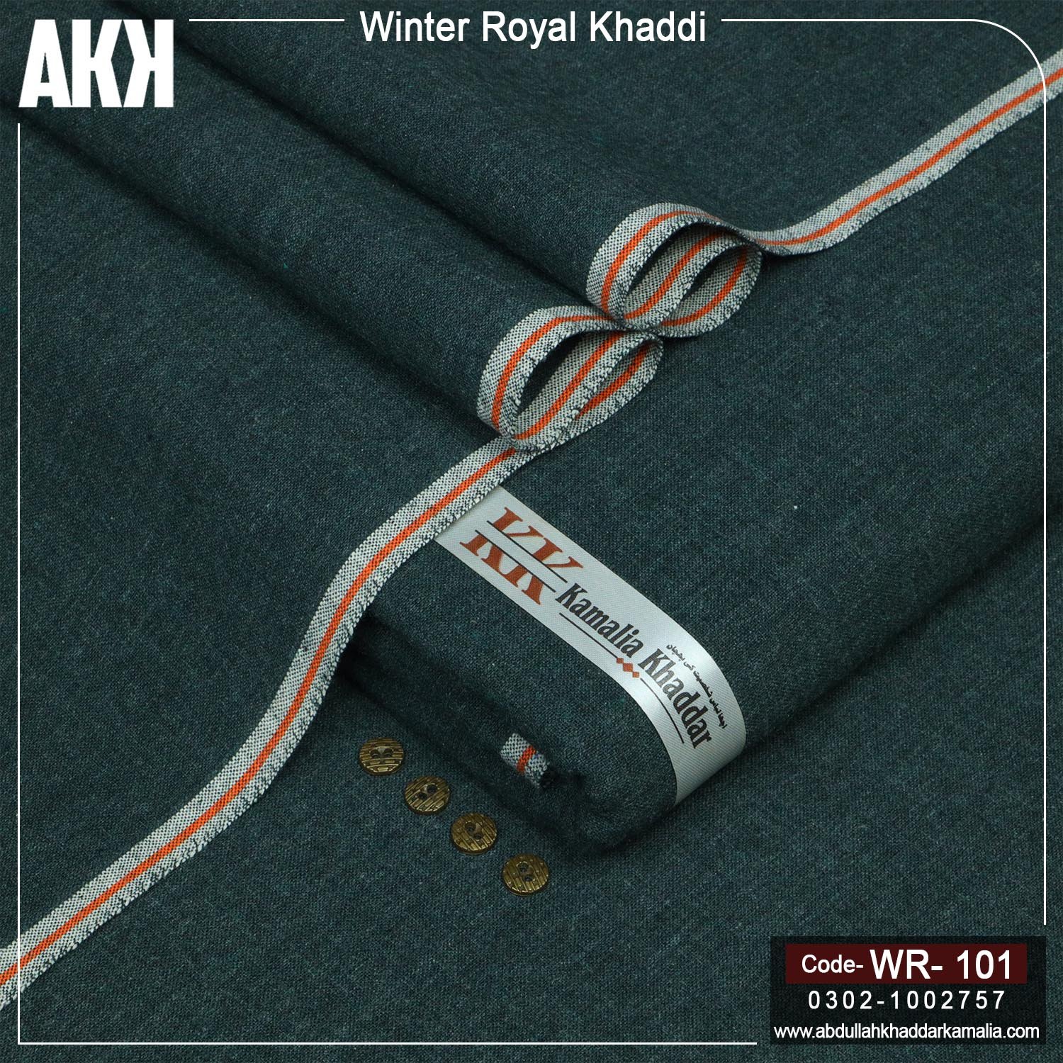 WINTER HERITAGE KHADDAR WR-101