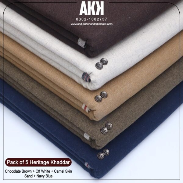 PACK OF 5(Chocolate Brown+ Off White+Camel Skin+Sand+Navy Blue)