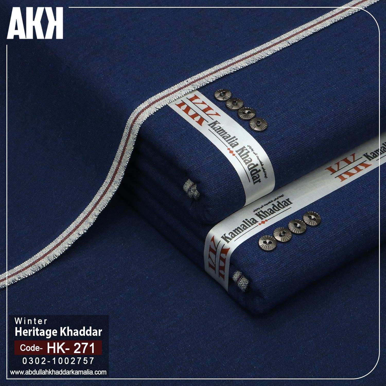 WINTER HERITAGE KHADDAR HK-271
