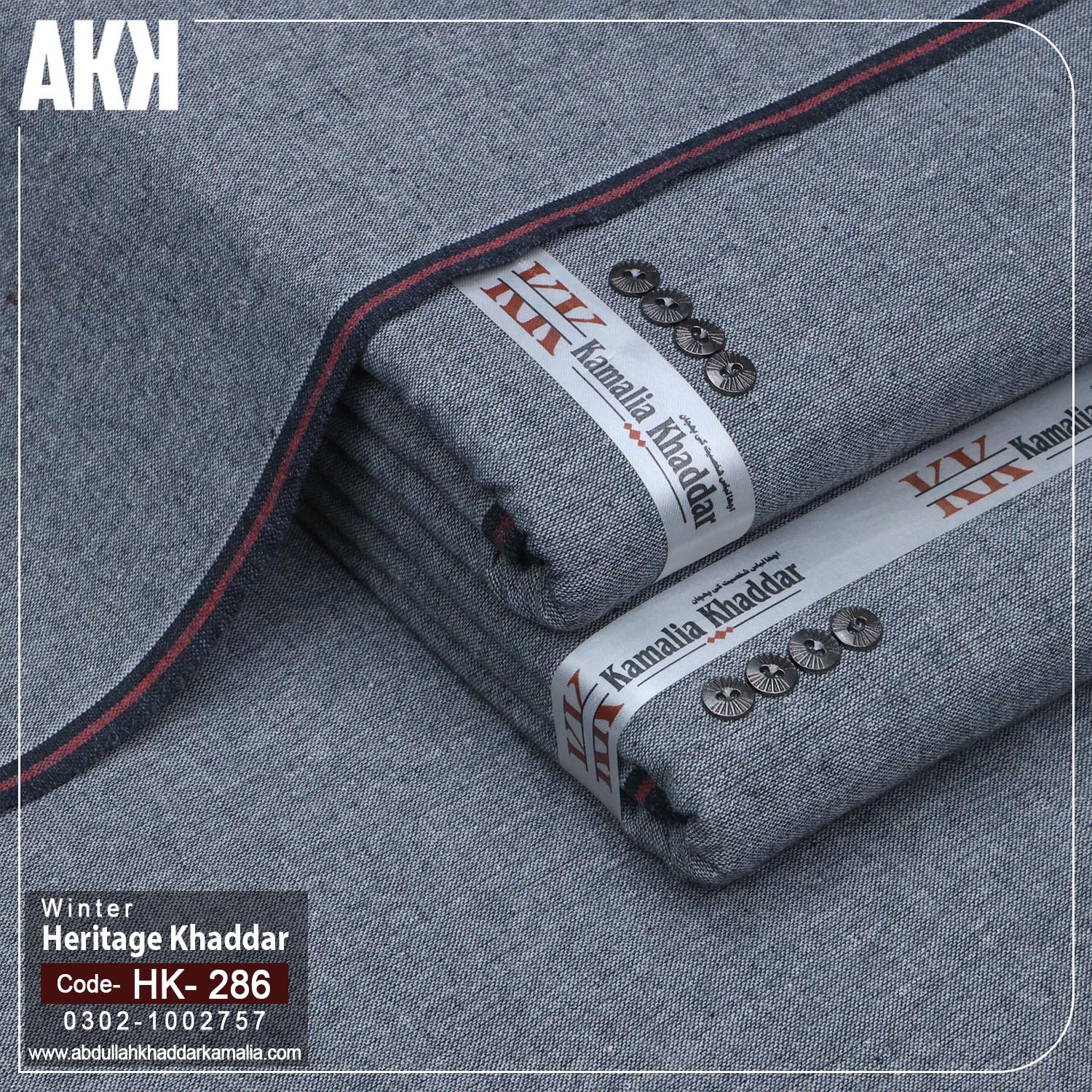 WINTER HERITAGE KHADDAR HK-286