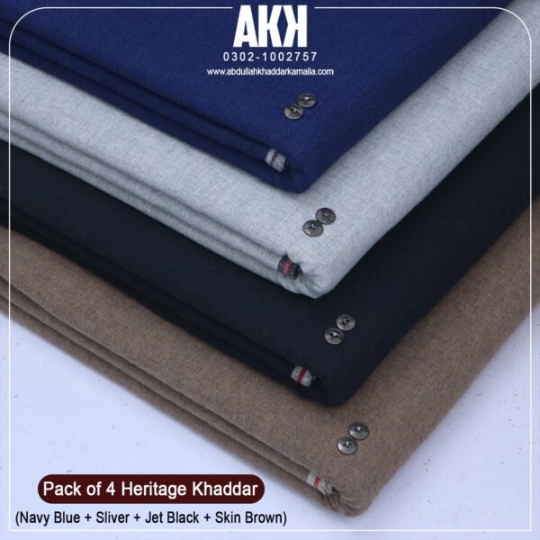 PACK OF 4( Jet Black+Skin Brown+Navy Blue+Sliver)