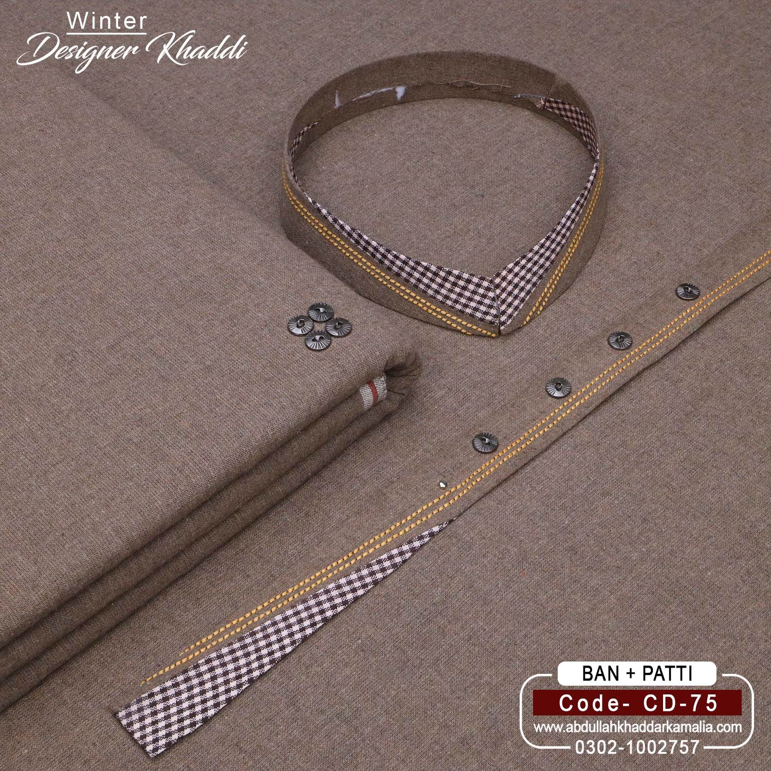 WINTER DESIGNER KHADDAR CD-75