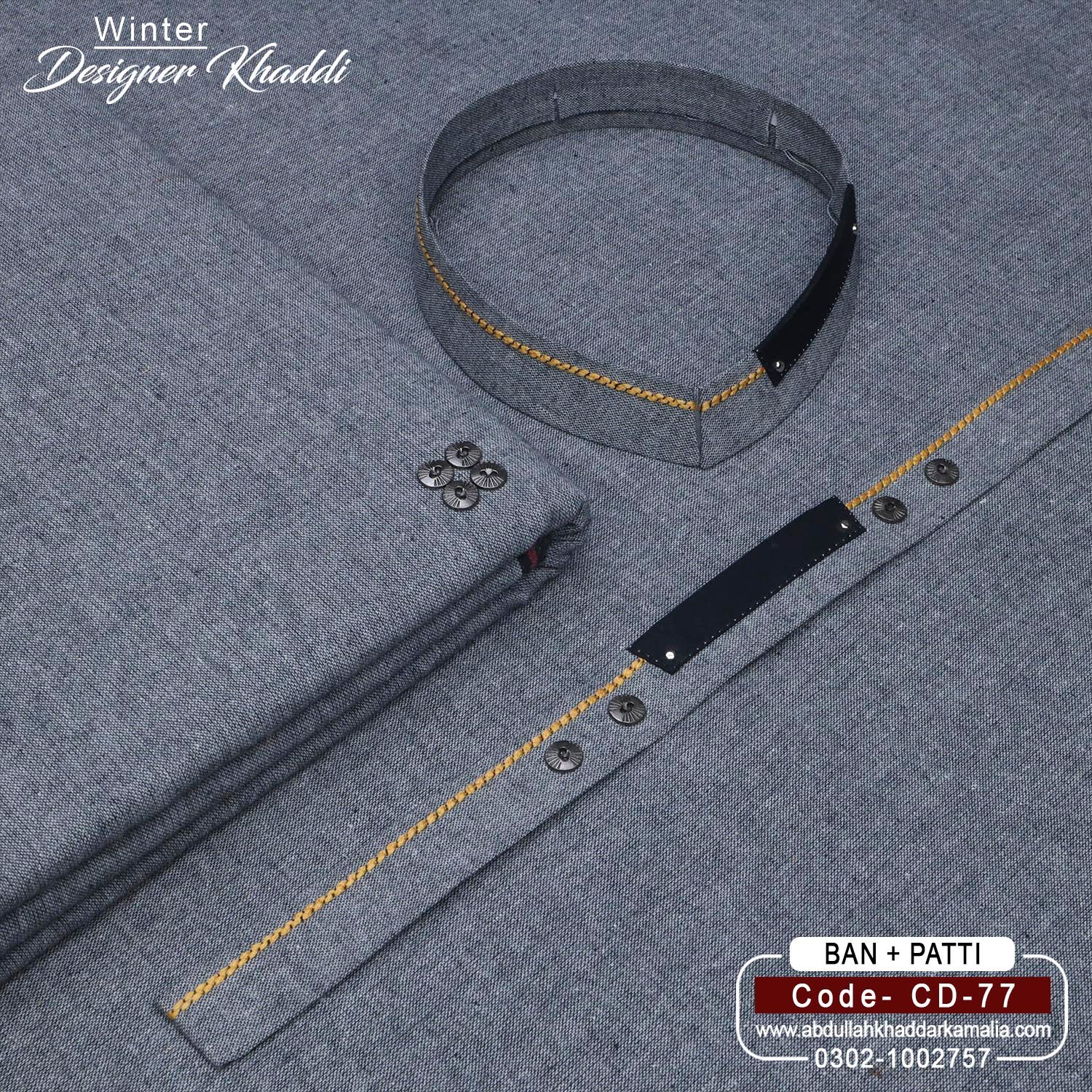 WINTER DESIGNER KHADDAR CD-77