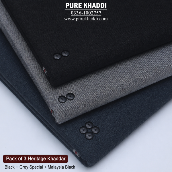 PACK OF 3(Black+Grey Special+Malaysia Black)