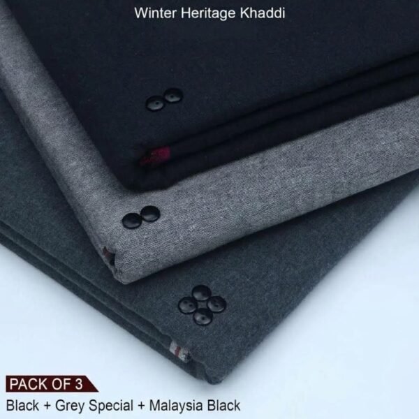 PACK OF 3(Black+Grey Special+Malaysia Black)