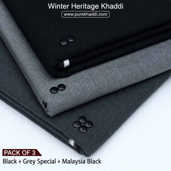 PACK OF 3(Black+Grey Special+Malaysia Black)